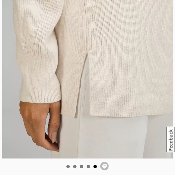 Lululemon Merino Wool Blend Crewneck Sweater jumper pullover MAKE AN OFFER! - Picture 2 of 11